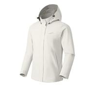 Pioneer Camp Women's Waterproof Rain Jacket Lightweight Breathable Windbreaker Outdoor Coat with Detachable Hood for Hiking Travel Cycling