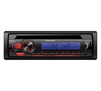 Pioneer Car CD Player, Blue, Single Din