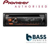 Pioneer DEH-S120UBA CD MP3 USB AUX 1 RCA Car Stereo Radio Player Amber Display