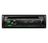 Pioneer DEH-S120UBG 1-DIN CD Tuner with RDS tuner, green illumination, USB and Aux-In.