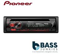 Pioneer DEH-S420BT CD MP3 Tuner Bluetooth USB iPhone Android Spotify Car Stereo