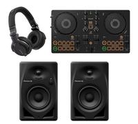 Pioneer DJ | AlphaTheta House Party Bundle: DDJ-FLX2, HDJ-CUE1, DM-40D