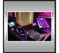 PIONEER DJ CDJ 2000 & DJM-900 NEXUS MIXER A1 CANVAS ART PRINT