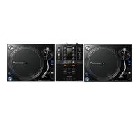 Pioneer DJ DJM-250MK2 + 2x Pioneer PLX-1000 Turntable
