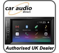 Pioneer DMH-A240BT 6.2" Mechless Double DIN Touch Screen Stereo Bluetooth USB