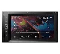 Pioneer DMH-A240DAB 2-DIN Multimedia Player, Short Installation, 6.2 Inch Touch Screen, Smartphone Connection, DAB/DAB+ Digital Radio, Bluetooth, 13-Band Graphics Equaliser