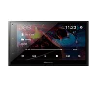 Pioneer DMH-A340DAB Mechafree 6.8” Capacitive touchscreen multimedia player, with Smartphone Mirroring. Bluetooth, DAB/DAB+ Digital Radio, 13-band GEQ