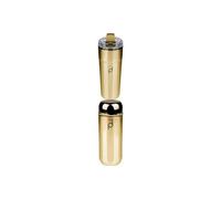 Pioneer DrinkPod Stainless Steel Reusable Coffee Tumbler, 500ml, Metallic Gold + DrinkPod Flask, Stainless Steel, Gold, 200ml