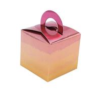 PIONEER EUROPE 16183 Rose Gold Ombre Balloon Weight Boxes 8CT