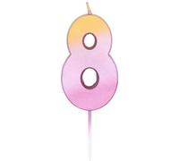 Pioneer Europe Number Pick Candle Rose Gold/ombre (One Size)