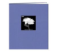 Pioneer Fabric Frame Post Bound Scrapbook 8.5"X11"-Sky Blue