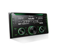 Pioneer FH-S722BS Double DIN, Amazon Alexa, Pioneer Smart Sync, Bluetooth, Android, iPhone - Audio CD Receiver