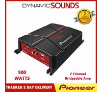 Pioneer GM-A3702 2 Channel Bridgeable Car Audio Amplifier 500W