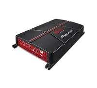 Pioneer GM-A5702 2-Channel Bridgeable Amplifier with Bass Boost,Black/red