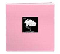 Pioneer MB-10CBFB 12"X12" Baby Fabric Frame Post Bound Scrapbook, Dreamy Pink