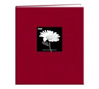 Pioneer MB-811CBF 8 1/2 Inch by 11 Inch Postbound Frame Cover Memory Book, Apple Red