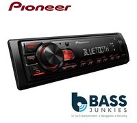 Pioneer MVH-230BT - Mechless Single Din Bluetooth USB FM/AM RDS USB Car Stereo
