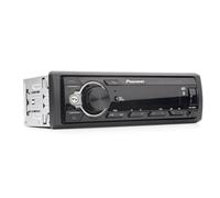 Pioneer MVH-330DAB 1-DIN receiver with DAB/DAB+, Bluetooth, Red illumination, USB and compatible with Android devices.