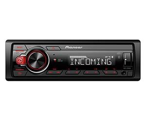 Pioneer MVH-330DAB-AN, 1DIN Car Radio with RDS and DAB+, USB, AUX Input, Bluetooth, Low Installation Depth with DAB Antenna