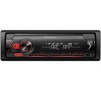 Pioneer MVH-S120UB 1-DIN Receiver with Red Illumination, USB and Compatible with