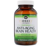 Pioneer Nutritional Formulas, Anti-Aging Brain Health, 60 Vegetarian Capsules