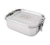 Pioneer Out For Lunch 800ml Stainless Steel Lunch Box, Leakproof, Oven Safe, Bento Style, With Spork and Straw