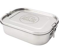Pioneer Out for Lunch Stainless Steel Lunch Box Leakproof Portable Bento Box Style Container With Cutlery Included -1400ml Capacity