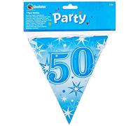 Pioneer Party 45616 Party Banner, Blue, 50th Birthday