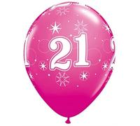 Pioneer Party 53457 Balloons, Wild Berry, 11-Inch