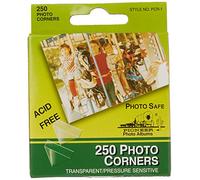 Pioneer PCR-1 Photo Corners Self Adhesive, Clear, 250-Pack,Multicolor
