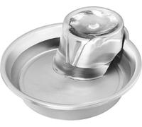 Pioneer Pet Cat Dog Drinking Water Fountain Bowl Big Max Stainless Steel Large