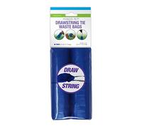 Pioneer Pet Drawstring Pet Waste Bags 80ct Unscented, Blue (3901)