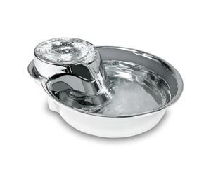 Pioneer Pet Drinking Fountain Raindrop Design, Stainless Steel