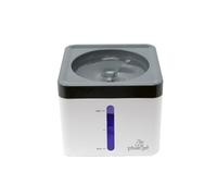 Pioneer Pet Mini Vortex Pet Water Fountain, 80oz/2.3L Cat Water Dispenser, Automatic and Self Cleaning Bowl with LED Light, Perfect for Indoor Cats, Dogs, and Multiple Pets, USB Plug-in