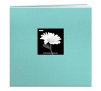Pioneer Photo Albums 12"x12" Fabric Frame Post Bound Scrapbook, Crystal Blue