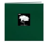 Pioneer Photo Albums 12"x12" Fabric Frame Post Bound Scrapbook, Emerald Green