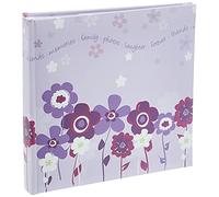 Pioneer Photo Albums 200 Pocket Printed Lavender Blooms Design Photo Album for 4 by 6-Inch Prints