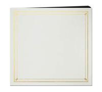 Pioneer Photo Albums 204-Pocket Post Bound Leatherette Cover Photo Album for 4 by 6-Inch Prints, White
