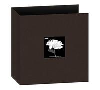 Pioneer Photo Albums 3-Ring Fabric Frame Cover Memory Binder, Chocolate Brown,