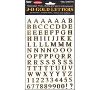Pioneer Photo Albums 3D Gold Letters Stickers