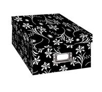 Pioneer Photo Albums B-1BW Photo Storage Box, Ruby Design