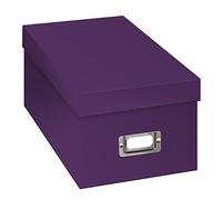 Pioneer Photo Albums BCD-1S CD/DVD Storage Box, Bright Purple