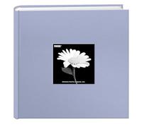 Pioneer Photo Albums Fabric Frame Cover Photo Album 200 Pockets Hold 4x6 Photos, Heavenly Blue