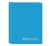 Pioneer Photo Albums I-46M/BL 36 Pockets Hold Memories Mini Photo Album, Blue, 4" x 6"