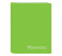 Pioneer Photo Albums I-46M/GN 36 Pockets Hold Memories Mini Photo Album, Green, 4" x 6"