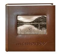Pioneer Photo Albums "memories" Embossed Frame Cover Photo Album 200 Pockets Hold 4x6 Photos, Brown