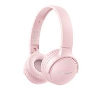 Pioneer S3 Wireless On-Ear Bluetooth 5.0 Headphones (Foldable 25 Hour Battery, Quick Charge, Hands-Free Function, Volume Control) - Pink