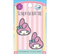 Pioneer Sanrio SCW480-SCW48 My Melody 2 Pieces, Width 0.9 x Height 1.1 inches (24 x 28 mm), Adhesive for Both Seals and Irons