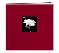 Pioneer Photo Albums Scrapbook, fabric, cardstock, Apple Red, 12" x 12"