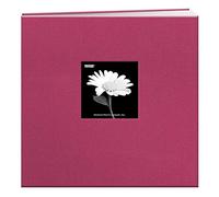 Pioneer Scrapbook, fabric polypropylene vinyl polyvinyl chloride, Bright Pink, 12" x 12"